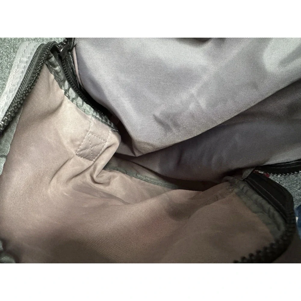 Vintage‎ Members Only Duffel Crossbody Bag Suitcase Unisex Gray